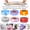 ddingsmafosee Satin Ribbon Printing Machine,Personalized Ribbon Machine,with Ribbon Holder,Supports 50+ Languages,Print Simple Plain Text, Patterns, Logos,for Weddings/Parties/Birthdays,doublerow view 4