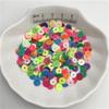10g Solid Color 4mm 6mm Flat Sequins Glitter Suitable for Clothes Hat Shoes DIY Crafts Handmade Accessory(Solid Mix,4mm 2000pcs 10g) view 1