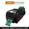 Satin Ribbon Printer Machine For Florist, Custom Ribbon Printer with 1cm and 2cm Ribbons, Support Multi-Row Printing/12-20mm Ribbon, for Flower Shop, Cake Shop, DIY Handicraft Studio, Etc. view 2