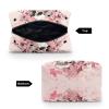 Kathyboom Skull Cherry Blossom Crochet Bag Organizer Knitting Bag Large Capacity Sewing Accessories Organizer for Yarn Storage, Knitting Bag Organizer for Carrying Projects view 3