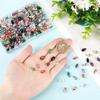 SUNNYCLUE 1 Box 280Pcs Colorful Glass Faceted Beads Faceted Glass Beads Crystal Transparent Teardrop Waterdrop AB Color Spacer Loose Bead for Jewelry Making DIY Crafting Bracelet Necklace Beginners view 3