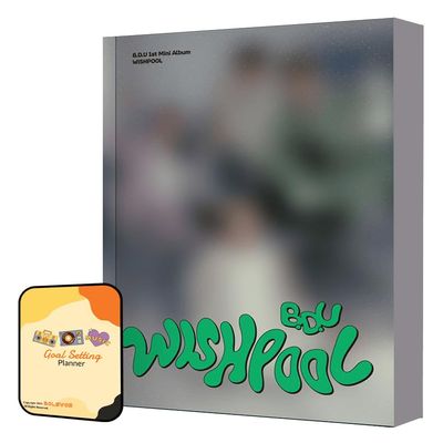 Dreamus B.D.U Album - Wishpool Light Ver.+Pre Order Benefits+BolsVos Exclusive K-POP Giveaways Package