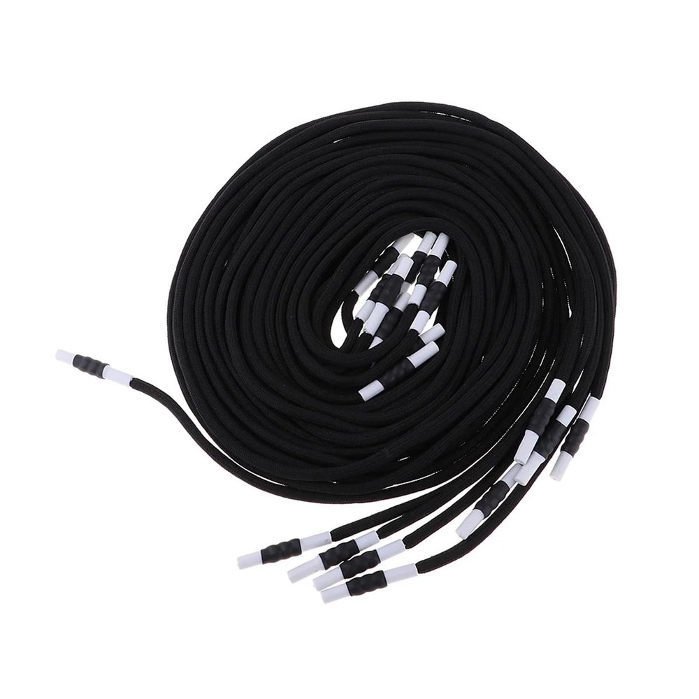 KOOFUR Drawstring Cords Replacement 10 Pieces 1.3 Meters Drawstrings Cords Replacement for Jackets Pants Shoelaces elastic drawstring for pants(B)