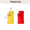 10PCS Automatic Needle Threaders for Hand Sewing, 2024 New Simple Needle Threader Easy Needle Threader Tool, Self-Thread Guide Plastic Sewing Accessories Threader for Sewing Machine(Yellow) view 2