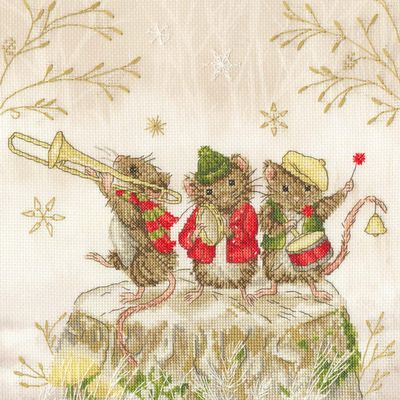 Bothy Threads Counted Cross Stitch Kit - Merry Music Makers