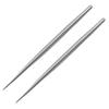 2 PCS Clay Needle Tools Sculpting Ceramics Pottery Carving Tools for Model Clay Supplies,Stainless Steel Ceramic & Pottery Needle Tools 5.9 Inch Texture Needle Pottery Scoring Tool,Silver, LXLVOUEG view 1