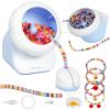 Clay Bead Spinner, Electric Bead Spinner for Jewelry Making, Bracelet Spinner and Necklace Making Machine with Bead Needles and Thread, Seed Bead Spinner, Clay Bead Bracelet Spinner (Blue), (No Beads) view 1