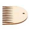 AYNEFY Wooden Weaving Comb Tapestry Comb Tool for DIY Braiding Accessories, 11 Teeth Wooden Comb for Weaving Lovers, Lightweight and, Suitable for Beginners and Professionals view 2