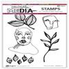 Dina Wakley Media Cling Stamps 6"X9" Phone Doodles view 1