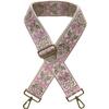 Yiaizhuo Ethnic (Rose Pink) 2" Wide Women's Purse Strap Replacement Crossbody Canvas Bags Shoulder Guitar Straps for Handbag Adjustable view 1