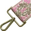 Yiaizhuo Ethnic (Rose Pink) 2" Wide Women's Purse Strap Replacement Crossbody Canvas Bags Shoulder Guitar Straps for Handbag Adjustable view 2