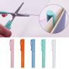 VOCUE Pink Pen Style Compact Ambidextrous Scissors, 1.4x2cm, for School, Craft, Travel, Emergencies view 2