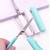 VOCUE Pink Pen Style Compact Ambidextrous Scissors, 1.4x2cm, for School, Craft, Travel, Emergencies view 4