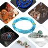 PATIKIL Aluminum Jewelry Wire, 4pcs Bonsai Wire, 10m/32.8ft, 1.5mm/14 Gauge, Blue view 4
