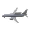 4PCS Fighting Airplane Model E-7 E-737 Early Warning Plane Model 1/700 1/400 1/350 Scale Airborne Early Warner Aircraft with Landing Gear(1/350 (100mm)) view 4