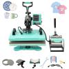 6 in 1 Heat Press Machine, 12x15 in Sublimation Heat Press, 360 Swing Away Digital Heat Transfer Multifunction Heat Transfer Sublimation Combo for T-Shirt, Cap, Mug, Plate, Pillow, Bag view 1