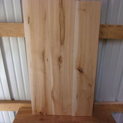 NineTribe Basics 3Pc Hard Maple Lumber Wood Kiln Dried Boards 30 3/16""X 7 11/16""X 3/4"" Unfinished Woodworking Material Untreated for Christmas Holiday Cutout, ?K_1343
