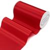 Kryvus Red Satin Ribbon, 6" x 22 Yards Wide Red Ribbon, Solid Large Ribbons for Cutting Ceremony, Grand Opening, Wedding Chair Sash, Car Decor, Gift Wrapping, Party Decoration view 1