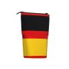 DRTGEDS German flag Standing Stationery Bag telescopic Pen Pouch Holder Makeup Organizer,Pencil Case view 2