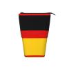 DRTGEDS German flag Standing Stationery Bag telescopic Pen Pouch Holder Makeup Organizer,Pencil Case view 3