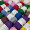 5 Skeins of Sensy Calinia Yarn,%100 Mercerized Giza Cotton Yarn, Amigurumi Yarn, 134 Yards, Gauge 2 Fine (Yellow) view 4