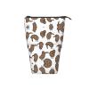 DRTGEDS Kiwi Birds Cute Standing Stationery Bag telescopic Pen Pouch Holder Makeup Organizer,Pencil Case view 3