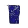DRTGEDS Manta Ray and Fish Standing Stationery Bag telescopic Pen Pouch Holder Makeup Organizer,Pencil Case view 2