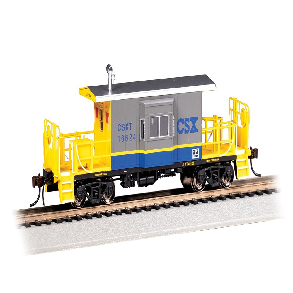 Bachmann Trains - Transfer Caboose - CSX #16624 - HO Scale