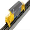 Bachmann Trains - Transfer Caboose - CSX #16624 - HO Scale view 3