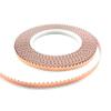 ARTKINGTO Silver Backed Scalloped Copper Foil Tape for Stained Glass, DIY Crafts, Single Small Scalloped Copper Foil view 2