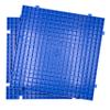 Stained Glass Cutting Mat, Solid Bottom Plastic Grid, Blue, 2 Pack view 1