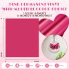 Tintnut Pink Permanent Vinyl - 8 Sheets 12"x10"Deep Ruby Permanent Adhesive Vinyl Sheets Pink Water Proofing Self Sticker for Home Decor view 2