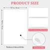 20 Pcs Sublimation Metal Photo Blanks 8x10 Inch Metal Sublimation Sign Blanks 0.45mm Thick Aluminum Sublimation Blanks for DIY Photo Sign Wall Poster Frame,Crafts,Gift,Home Decor view 2