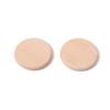 LiQunSweet 100 Pcs Flat Round Unfinished Wood Cutout Wood Slices Cabochons for DIY Printing Art Craft Home Embellishments view 1