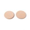 LiQunSweet 100 Pcs Flat Round Unfinished Wood Cutout Wood Slices Cabochons for DIY Printing Art Craft Home Embellishments view 2