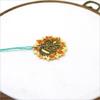 Awesome Pattern Studio Needle Minder Set - Skeleton Head Magnetic Needle Minder + 2 Needle Threaders + Crane Scissors. Enamel Pin for Cross Stitch, Embroidery and Craft view 4