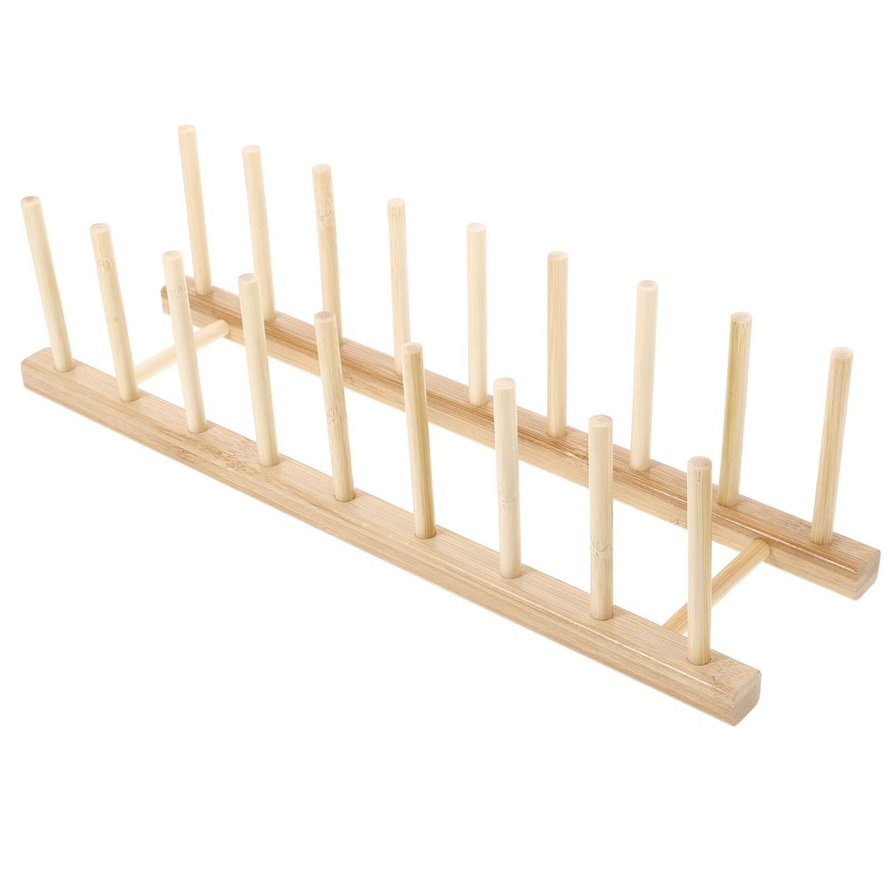 LALAFINA Spool Wooden Holder for Thread Storage Multi-Functional Sewing Thread Organizer Rack for Embroidery Quilting Projects Smooth Design for Easy Access and Efficient Crafting