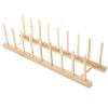 LALAFINA Spool Wooden Holder for Thread Storage Multi-Functional Sewing Thread Organizer Rack for Embroidery Quilting Projects Smooth Design for Easy Access and Efficient Crafting view 1