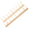 LALAFINA Spool Wooden Holder for Thread Storage Multi-Functional Sewing Thread Organizer Rack for Embroidery Quilting Projects Smooth Design for Easy Access and Efficient Crafting view 3