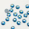 ETQWDXOL Hotfix Rhinestones Hotfix Rhinestone Colors AB Heat Iron on Clothes Crystals Strass Sewing Handiwork DIY Diamond Crafts glass rhinestones(Capri Blue AB,SS20 1440pcs) view 3