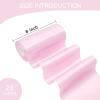Simplegoal Light Pink Satin Wide Ribbon 6 Inch 25 Yards Fabric Large Silk Ribbon for Gift Wrapping Cutting Ceremony Grand Opening Chair Sash Table Hair Car Bows Sewing Craft view 2