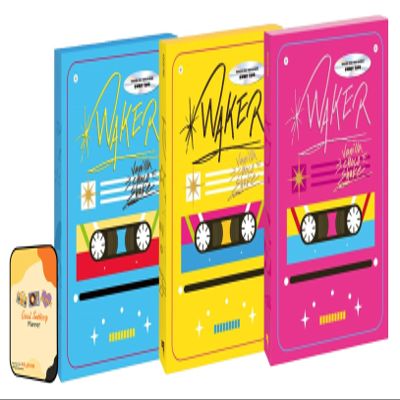 Dreamus Sweet Tape WAKER Album [3 Ver. DIGIPACK Full Album Set]+Pre Order Benefits+BolsVos K-POP Inspired Freebies (2nd Mini Album)