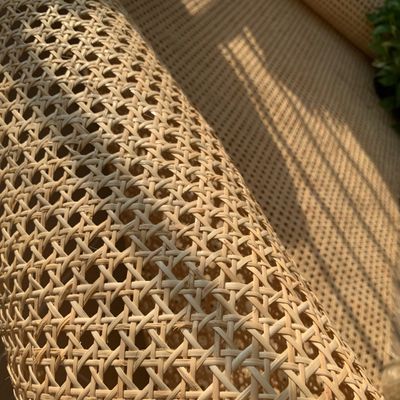 20"(1.7Feet) Width x 8.3 Feet Length Natural Rattan, Cane Webbing, Rattan roll, Large Size Cane Webbing roll Caning Material Fabric Sheet Origin Asia for Furniture Dresser Cabinet Chandelier Chair