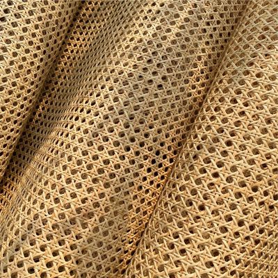 14"(1.2Feet) Width x 8.3 Feet Length Natural Rattan, Cane Webbing, Rattan roll, Large Size Cane Webbing roll Caning Material Fabric Sheet Origin Asia for Furniture Dresser Cabinet Chandelier Chair
