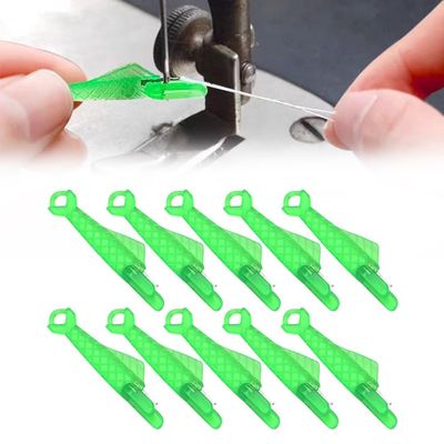 Fish Mouth Sewing Machine Needle Threader, 2024 New Fish Type Sewing Machine Needle Threader, Simple Needle Threader Tool, Quick Sewing Machine Loop, Easy Selfthread Needle Threaders Tool (40)