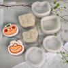 Nasfacbve Candle Mould Resin Casting Molds DIY 3D Silicone Mould Geometric Candle Mold Silicone Mold Handicrafts for Candle Making, as show view 4