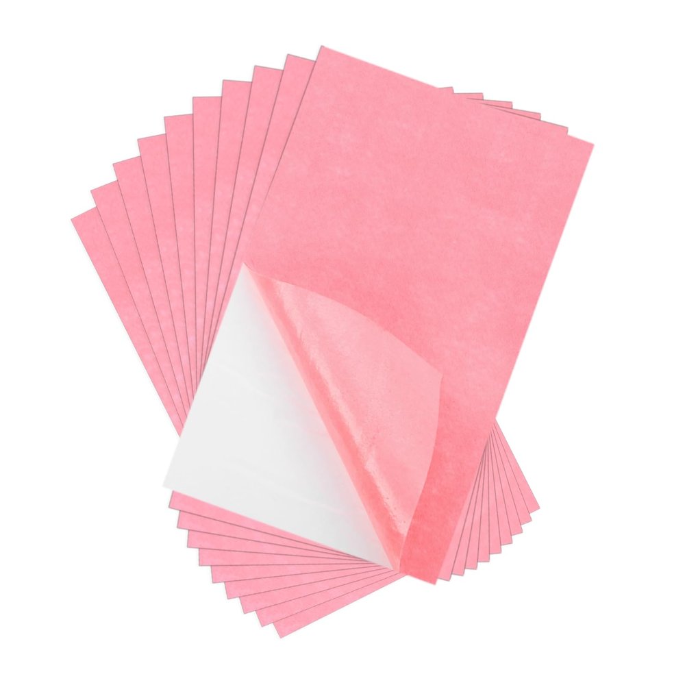 MECCANIXITY Adhesive Felt Sheets, Felt Fabric Crafts Back Adhesive Felt Sheets 11.8 inch x 7.9 inch Peel and Stick Bright Pink for DIY Sewing Crafting Projects 10 Pcs