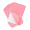 MECCANIXITY Adhesive Felt Sheets, Felt Fabric Crafts Back Adhesive Felt Sheets 11.8 inch x 7.9 inch Peel and Stick Bright Pink for DIY Sewing Crafting Projects 10 Pcs view 1