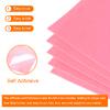 MECCANIXITY Adhesive Felt Sheets, Felt Fabric Crafts Back Adhesive Felt Sheets 11.8 inch x 7.9 inch Peel and Stick Bright Pink for DIY Sewing Crafting Projects 10 Pcs view 4