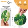 10 Pcs Leaves Shaped Diamond Painting Kits, Diamond Painting Kits with Holder, Diamond Art Coasters for Beginners Adults - Perfect Art Craft Supplies Gift! (Leaves 2) view 3